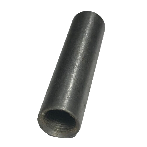New 2" Brushed Steel Female Threaded Lamp Pipe, Rod, 1/8F Tap (3/8") #SP216S