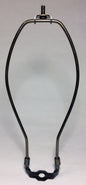 12" Brass Lamp HARP Shade Holder & Base for Lamp Repair Antique Bronze Finish