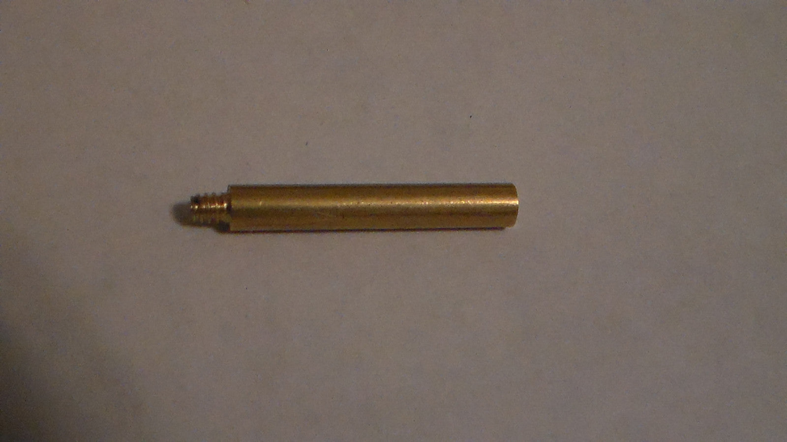 NEW 1" BRASS KEY LAMP TURN KNOB EXTENSION  Threads 4/36F X 4/36M Lamp Part TK922