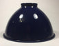 NEW 7 1/16" Metal Dome Lamp Light Shade Pendant Blue Porcelain Industrial Style - Stone Door Lamps