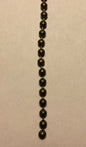 Antique Brass Beaded Chain For Lamp Sockets & Ceiling Fans, Sold Per Ft. #BC600A