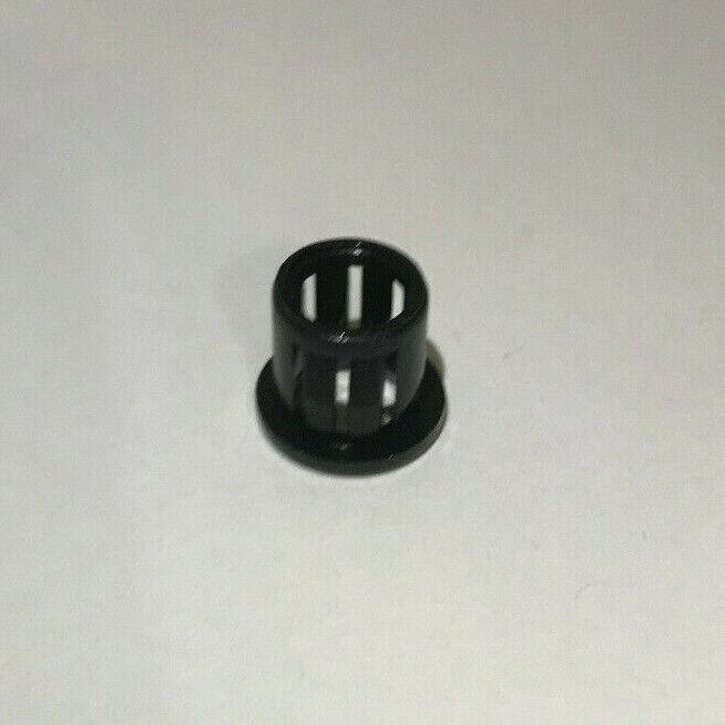 New, Lot of 10, Black Nylon Snap - In SPT - 1 Lamp Cord Bushing, Fits 3/8" Hole - Stone Door Lamps