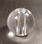 New 2" Clear Round Acrylic Sphere Lamp Break, 5/8" Diameter Flat Seating #AB259 - Stone Door Lamps