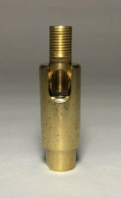 New Adjustable Brass Lamp Swivel, Bend To 90 Degrees, 360 Degree Rotation LS518U - Stone Door Lamps