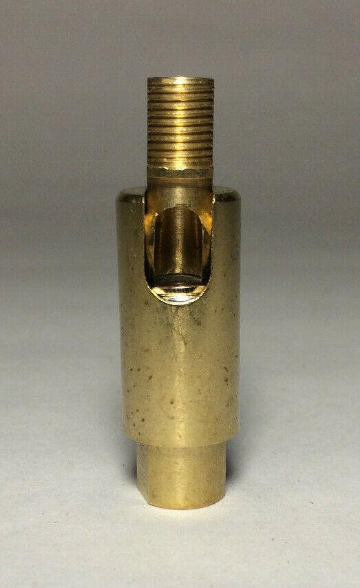 New Adjustable Brass Lamp Swivel, Bend To 90 Degrees, 360 Degree Rotation LS518U - Stone Door Lamps