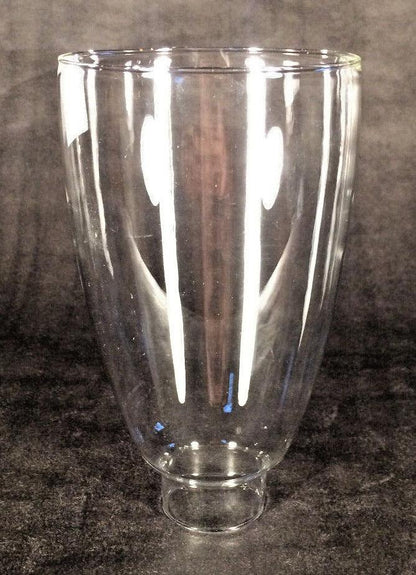 New 4 3/8" x 8.5" Clear Glass Colonial Lamp Shade 1 5/8" Fitter #HS702 - Stone Door Lamps