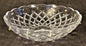 NEW 8" Pressed Glass Round Lamp Prism Chandelier Bobeche w/ 12 Brass Pins #BB910 - Stone Door Lamps
