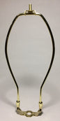 11 1/2" Brass Lamp Harp Shade Holder w/Base for Lamp Repair, Heavy Duty #HAR49