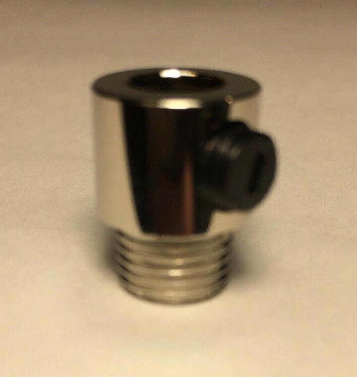 New Nickel Plated Brass Cord Grip Bushing With Set Screw For Lamp Cord #CB931N - Stone Door Lamps