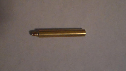NEW 1 1/4" BRASS KEY LAMP TURN KNOB EXTENSION, Threads 4/36F X 4/36M #TK895 - Stone Door Lamps