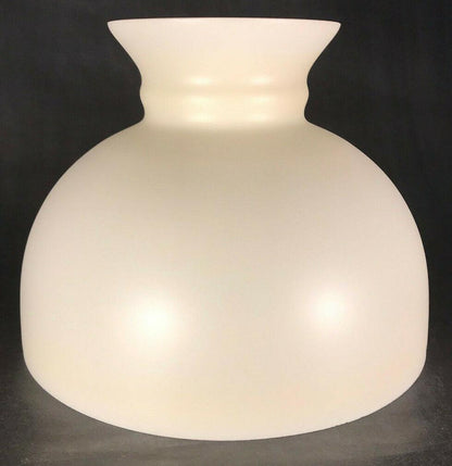 New 10" Opal Glass Student Lamp Shade, Cream Painted Background USA Made SH160CR - Stone Door Lamps