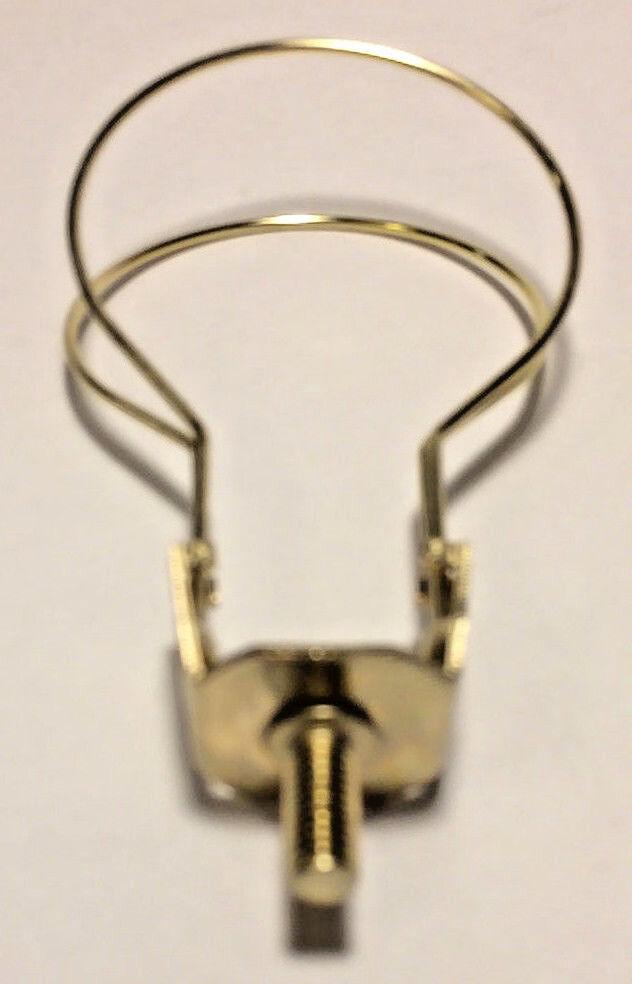 NEW Brass Washer to Light Bulb / Shade Clip On Adapter for Lampshades #SC114 - Stone Door Lamps