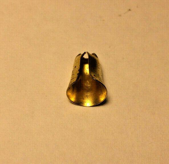 New Brass Bell End For #6 Beaded Pull Chain #BC602 - Stone Door Lamps