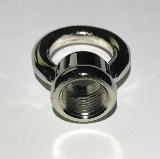 New 1" Cast Brass Loop With Wire Way, Nickel Plated Finish 1/8F Tap(3/8") BL954N