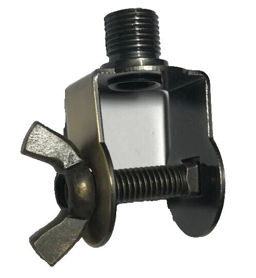 New Bridge Arm Swivel Bracket Lamp Socket Cap Adapter With Antique Brass Finish - Stone Door Lamps