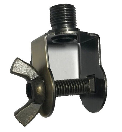 New Bridge Arm Swivel Bracket Lamp Socket Cap Adapter With Antique Brass Finish - Stone Door Lamps
