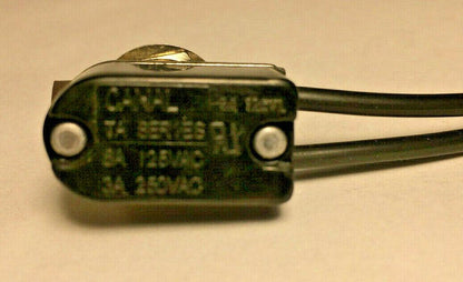New On/Off Metal Toggle Switch w/ Nickel FInish, Single Circuit #TS411N - Stone Door Lamps