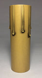 Antique Finish 4" Paper Board Candle Chandelier Lamp Socket Cover Standard 977A