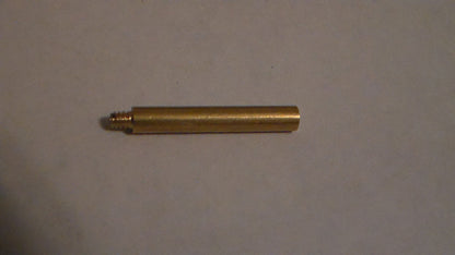 NEW 1 1/4" BRASS KEY LAMP TURN KNOB EXTENSION, Threads 4/36F X 4/36M #TK895