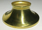 New Spun Brass Connector For Lamp Bases & Fonts, 3" x 1 1/2" x 1 3/8" P&L #LC108