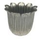 New 1 1/2" Stamped Steel Lamp, Chandelier Candle Cup, Husk, 1 5/8" O.D. #SC556 - Stone Door Lamps