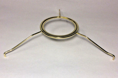 10" Fitter Solid Brass Tripod Shade Holder For Top Gallery Aladdin Burners #795