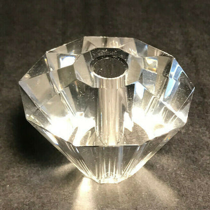 New 2 1/4" Hand Cut & Polished Clear Crystal Faceted Chandelier Break #CB273