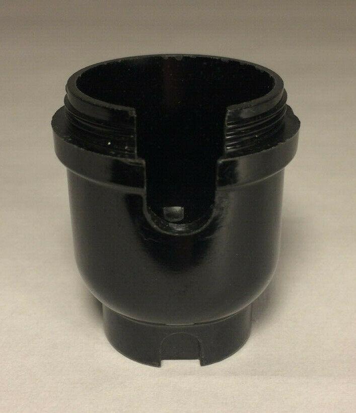 New 1/4 IP Bottom Phenolic One Slot Socket Cap For Medium Size Sockets #SC278 - Stone Door Lamps