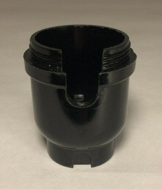 New 1/4 IP Bottom Phenolic One Slot Socket Cap For Medium Size Sockets #SC278 - Stone Door Lamps