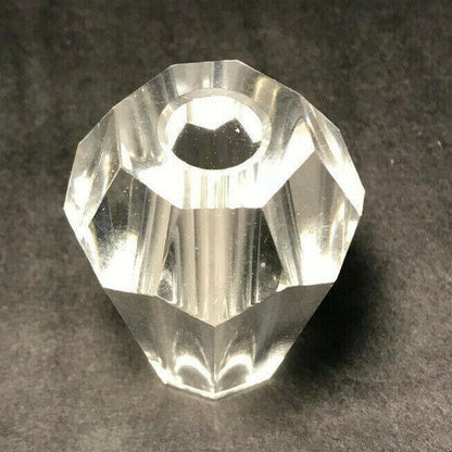 New 2 3/8" Hand Cut & Polished Clear Crystal Faceted Chandelier Break #CB271 - Stone Door Lamps