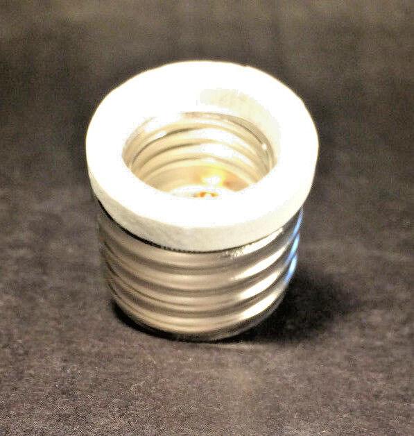 MOGUL TO STANDARD BASE LAMP LIGHT SOCKET ADAPTER REDUCER Heavy Duty Porcelain - Stone Door Lamps