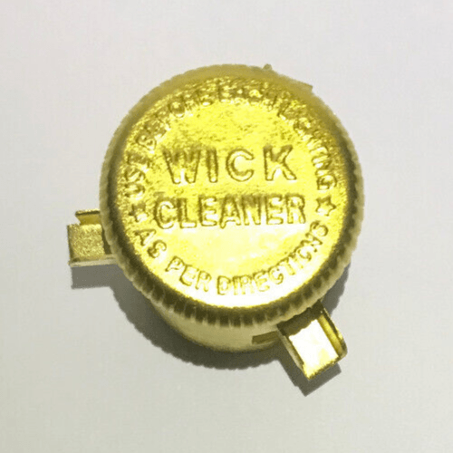 New Early Style Brass Wick Cleaner To Fit Aladdin Brand Burners, #WC795 - Stone Door Lamps
