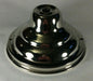 New 5 1/4" Diameter Brass Fixture Canopy w/ Nickel Finish, 2 3/4" Deep, #CA830N - Stone Door Lamps