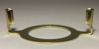 New Brass Plated Harp Base For GU - 24 And Nord Sockets, 1 9/16" I.D., #HB773 - Stone Door Lamps