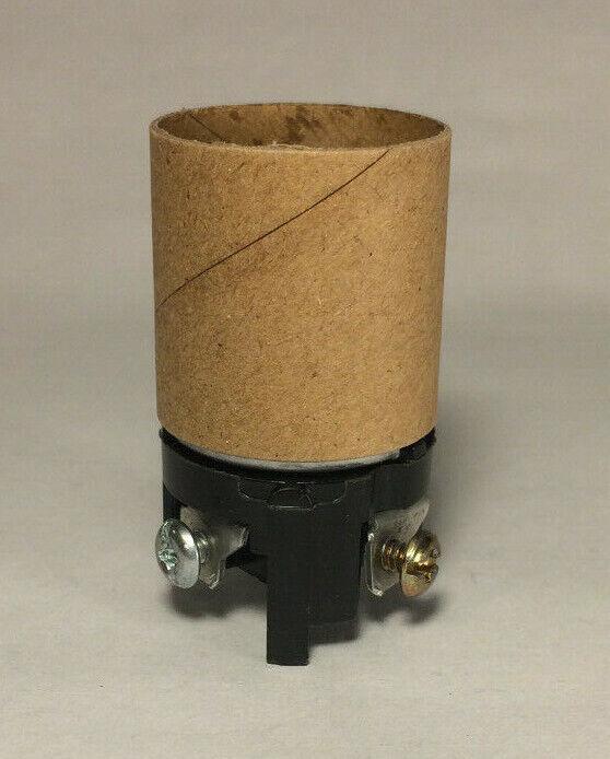 New Leviton Full Keyless Socket Interior With Insulator, Medium Base E26 #SO204L - Stone Door Lamps