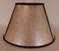 6" x 12" x7 1/2" Parchment Color Empire Style Mica UNO Bridge Floor Lamp Shade - Stone Door Lamps