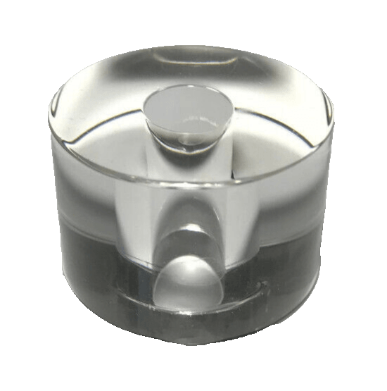 New 1" ht. Clear Acrylic Cylinder Shaped Lamp Break, 1 1/2" Diameter #AB246 - Stone Door Lamps