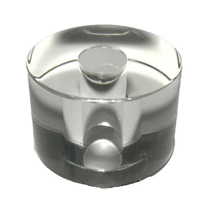 New 1" ht. Clear Acrylic Cylinder Shaped Lamp Break, 1 1/2" Diameter #AB246 - Stone Door Lamps