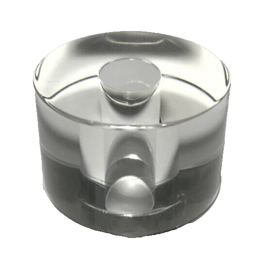 New 1" ht. Clear Acrylic Cylinder Shaped Lamp Break, 1 1/2" Diameter #AB246 - Stone Door Lamps