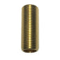 New 1" Solid Brass All Thread Lamp Nipple Pipe 1/8 IP (3/8" O.D.) #LN378 - Stone Door Lamps