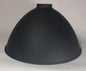 2 1/4" X 12" Satin Black Industrial Style Metal Dome Pendant Lamp Shade #IS353BK - Stone Door Lamps