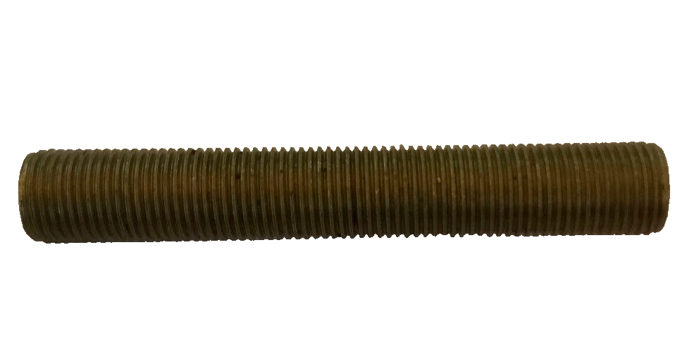New 3 1/4" Solid Brass Lamp Nipple Pipe 1/8 IP (3/8" O.D.) Rust Resistant #LN237