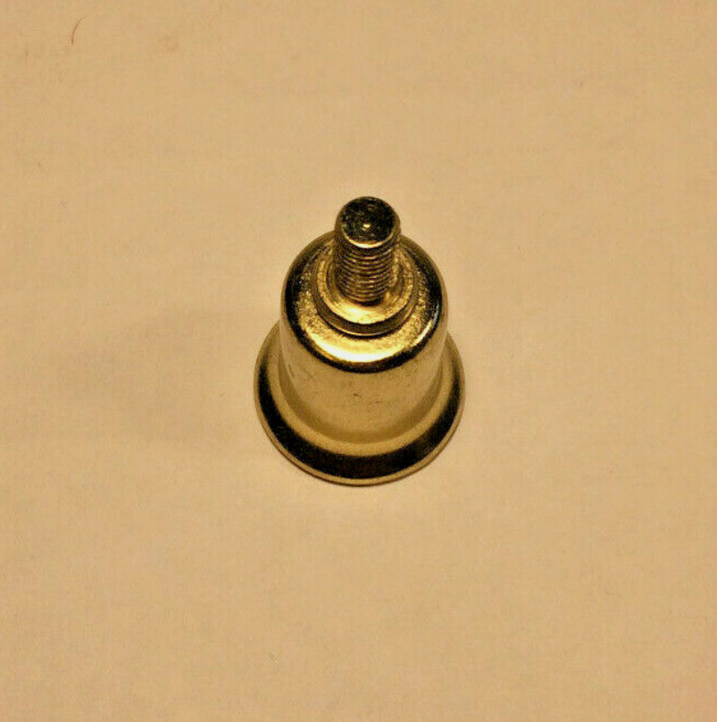 New 1" Height Lamp Shade Finial Riser, Brass Plated Steel & Lacquered #RIS64