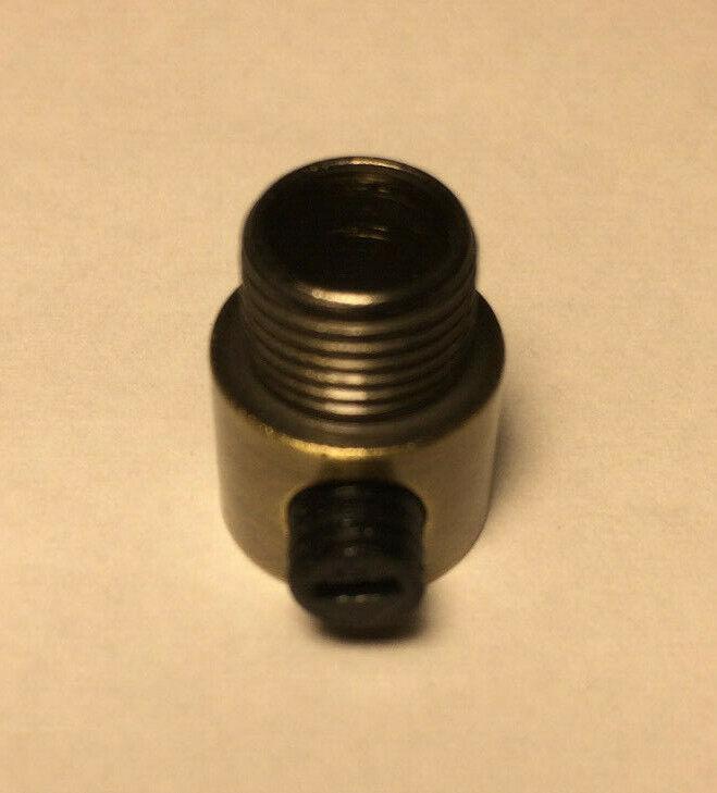 New Antique Brass Cord Grip Bushing With Set Screw For Lamp Cord 11/16" #CB931A - Stone Door Lamps