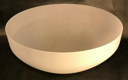 New 15 3/4" Satin Crystal Dome Lamp Shade For 20th Century Table Lamps, #DS300 - Stone Door Lamps