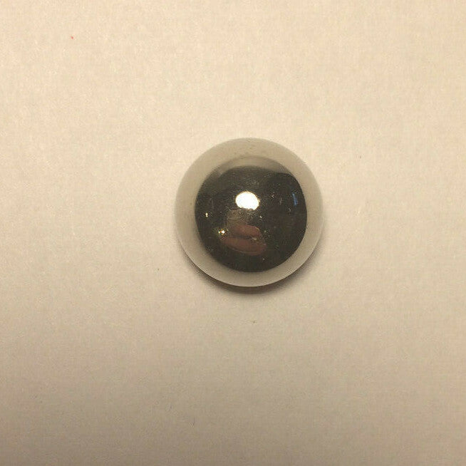 New 1/2" Diameter Brass Ball Finial, Cap, Nickel Plated, 1/8F Tap #BF183N