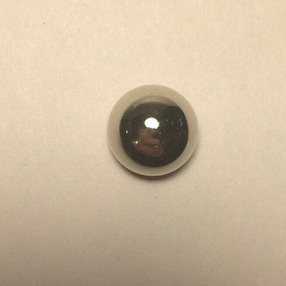 New 1/2" Diameter Brass Ball Finial, Cap, Nickel Plated, 1/8F Tap #BF183N