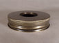 New Mason Jar to # 2 Size Reducing Collar Brass Plated Antique Finish Screw On