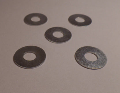 Lot of 5, 1" Regular Duty Steel Washer, Lamp Part 1/8 IP Slip, fits 3/8" pipe