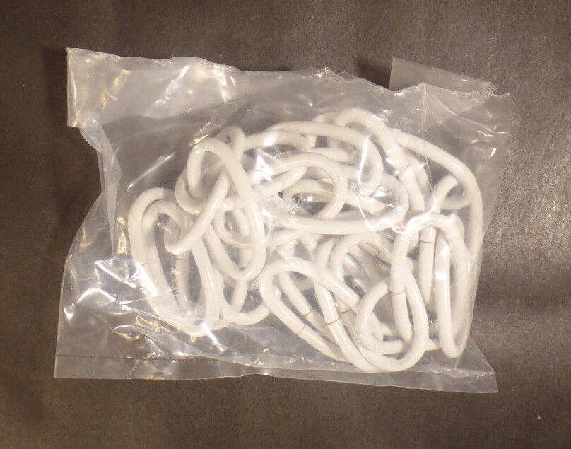 New 3' White Finish 8 Gauge Steel Chandelier Fixture Oval Lamp Chain #FC992W - Stone Door Lamps